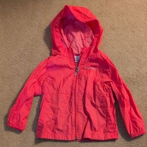 Columbia Kids Bright Red Raincoat